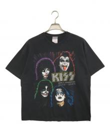 バンドTシャツ（バンドTシャツ）の古着「00s KISS(キッス) バンドTシャツ」｜ブラック