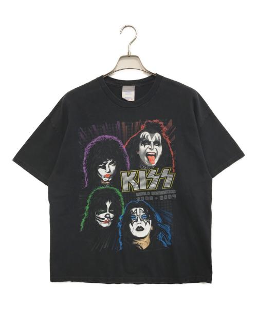バンドTシャツ（バンドTシャツ）バンドTシャツ (バンドTシャツ) 00s KISS(キッス) バンドTシャツ ブラック サイズ:XLの古着・服飾アイテム