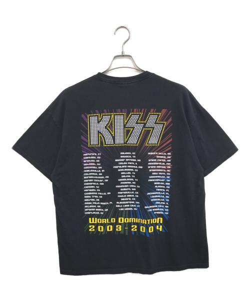 バンドTシャツ（バンドTシャツ）バンドTシャツ (バンドTシャツ) 00s KISS(キッス) バンドTシャツ ブラック サイズ:XLの古着・服飾アイテム