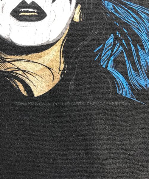 バンドTシャツ（バンドTシャツ）バンドTシャツ (バンドTシャツ) 00s KISS(キッス) バンドTシャツ ブラック サイズ:XLの古着・服飾アイテム