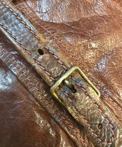 EAST WEST（イーストウェスト）EAST WEST (イーストウェスト) レザージャケット ブラウン サイズ:不明の古着・服飾アイテム