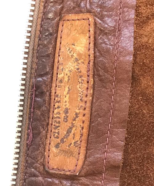 EAST WEST（イーストウェスト）EAST WEST (イーストウェスト) レザージャケット ブラウン サイズ:不明の古着・服飾アイテム