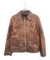 EAST WEST（イーストウェスト）の古着「レザージャケット」｜ブラウン