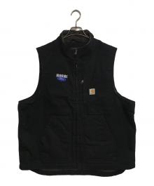 CarHartt（カーハート）の古着「ウォッシュドダックワークベスト」｜ブラック