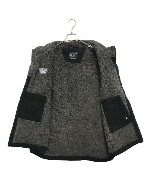 CarHartt（カーハート）CarHartt (カーハート) ウォッシュドダックワークベスト ブラック サイズ:XLの古着・服飾アイテム