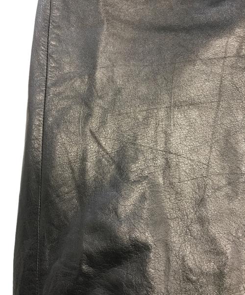 Y's for men（ワイズフォーメン）Y's for men (ワイズフォーメン) レザーパンツ ブラック サイズ:2の古着・服飾アイテム