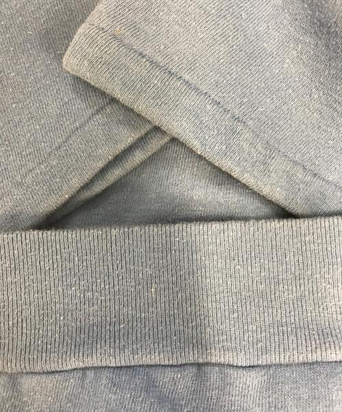 VINTAGE（ヴィンテージ）VINTAGE (ヴィンテージ) 半袖ハーフジップスウェット スカイブルー サイズ:MEDIUMの古着・服飾アイテム