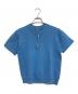 VINTAGE（ヴィンテージ）の古着「半袖ハーフジップスウェット」｜スカイブルー