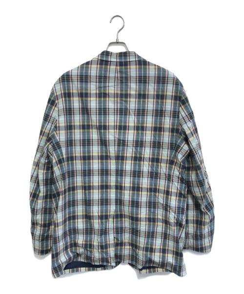 POLO RALPH LAUREN（ポロ・ラルフローレン）POLO RALPH LAUREN (ポロ・ラルフローレン) チェックテーラードジャケット グリーン サイズ:XLの古着・服飾アイテム