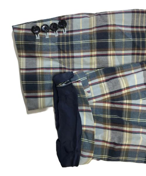 POLO RALPH LAUREN（ポロ・ラルフローレン）POLO RALPH LAUREN (ポロ・ラルフローレン) チェックテーラードジャケット グリーン サイズ:XLの古着・服飾アイテム