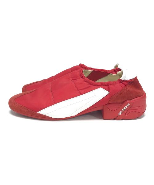 RAF SIMONS（ラフシモンズ）RAF SIMONS (ラフシモンズ) SOLARIS-22 LOW レッド サイズ:42の古着・服飾アイテム