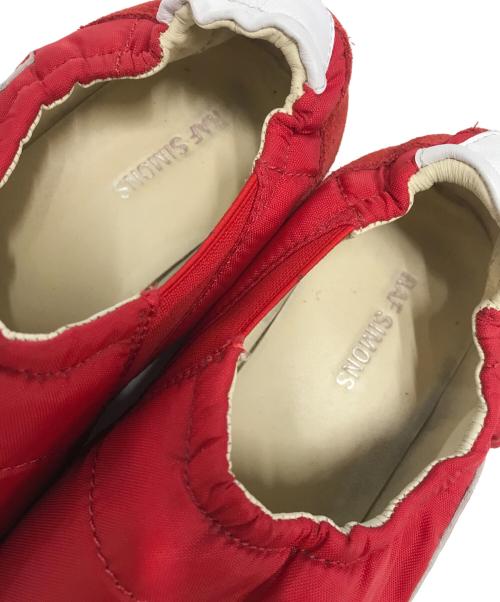RAF SIMONS（ラフシモンズ）RAF SIMONS (ラフシモンズ) SOLARIS-22 LOW レッド サイズ:42の古着・服飾アイテム
