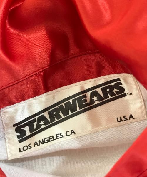 STARWEARS（スターウェアーズ）STARWEARS (スターウェアーズ) サテンスタジャン ブルー×レッド サイズ:不明の古着・服飾アイテム