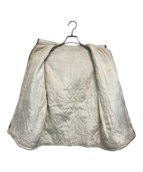 VINTAGE（ヴィンテージ）VINTAGE (ヴィンテージ) ボアパーカー ホワイト×レッド×ブラック サイズ:表記なしの古着・服飾アイテム