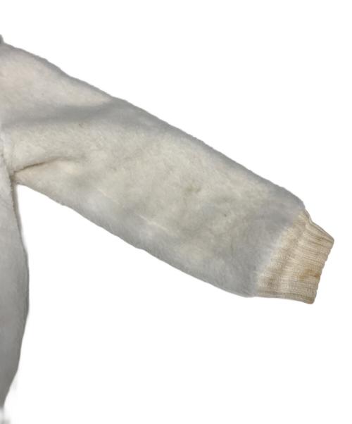 VINTAGE（ヴィンテージ）VINTAGE (ヴィンテージ) ボアパーカー ホワイト×レッド×ブラック サイズ:表記なしの古着・服飾アイテム