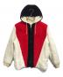 VINTAGE（ヴィンテージ）の古着「ボアパーカー」｜ホワイト×レッド×ブラック