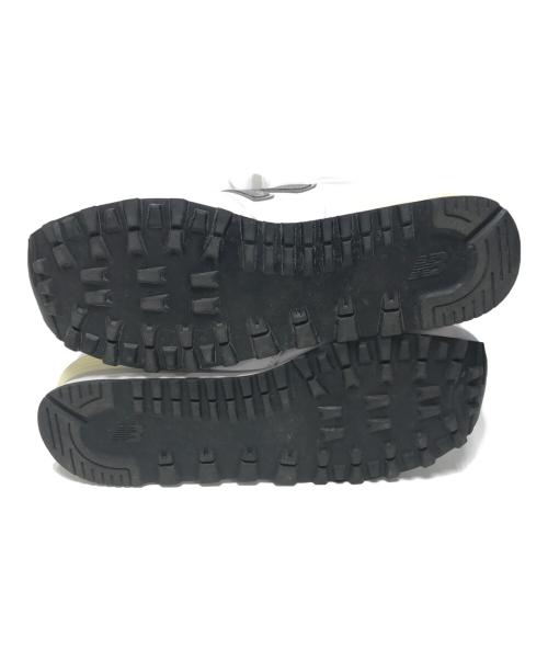 NEW BALANCE（ニューバランス）NEW BALANCE (ニューバランス) ローカットスニーカー ホワイト サイズ:USA9.5/UK9/EUR43の古着・服飾アイテム