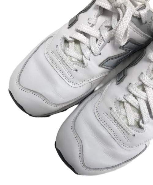NEW BALANCE（ニューバランス）NEW BALANCE (ニューバランス) ローカットスニーカー ホワイト サイズ:USA9.5/UK9/EUR43の古着・服飾アイテム