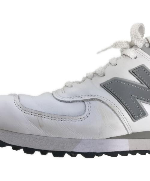 NEW BALANCE（ニューバランス）NEW BALANCE (ニューバランス) ローカットスニーカー ホワイト サイズ:USA9.5/UK9/EUR43の古着・服飾アイテム