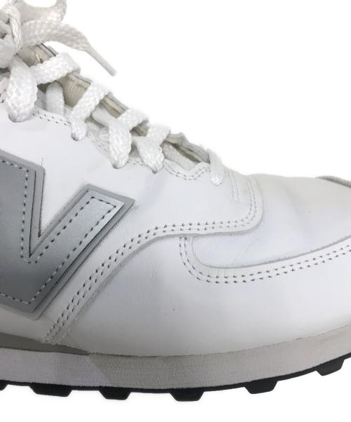 NEW BALANCE（ニューバランス）NEW BALANCE (ニューバランス) ローカットスニーカー ホワイト サイズ:USA9.5/UK9/EUR43の古着・服飾アイテム