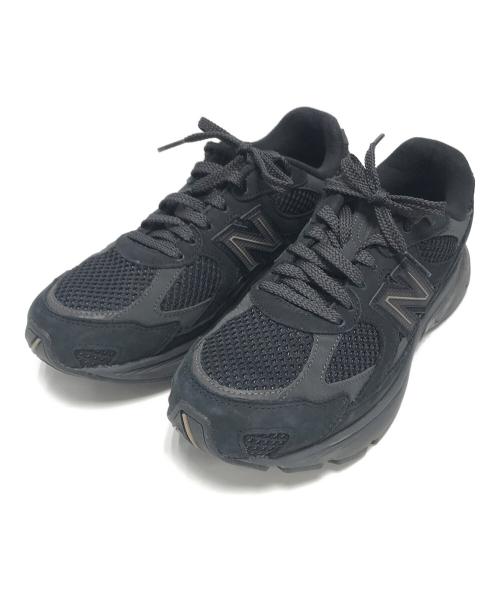 NEW BALANCE（ニューバランス）NEW BALANCE (ニューバランス) ローカットスニーカー ブラック サイズ:US9.5/UK9/EU43/JPN27.5の古着・服飾アイテム