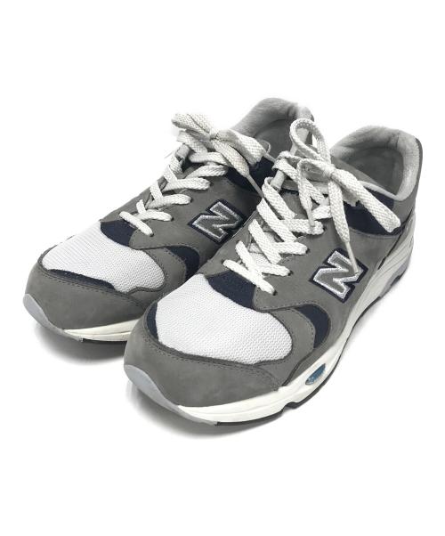 NEW BALANCE（ニューバランス）NEW BALANCE (ニューバランス) ローカットスニーカー グレー サイズ:US9.5/UK9/EU43/JPN27.5の古着・服飾アイテム