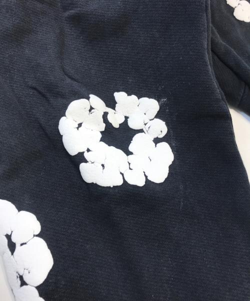 Denim Tears（デニムティアーズ）Denim Tears (デニムティアーズ) Cotton Wreath-print track pants ブラック サイズ:Ｓの古着・服飾アイテム
