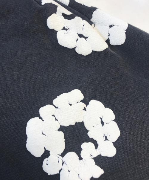 Denim Tears（デニムティアーズ）Denim Tears (デニムティアーズ) Cotton Wreath-print track pants ブラック サイズ:Ｓの古着・服飾アイテム