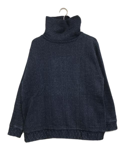 Porter Classic（ポータークラシック）Porter Classic (ポータークラシック) KENDO KNIT ブルー サイズ:Mの古着・服飾アイテム