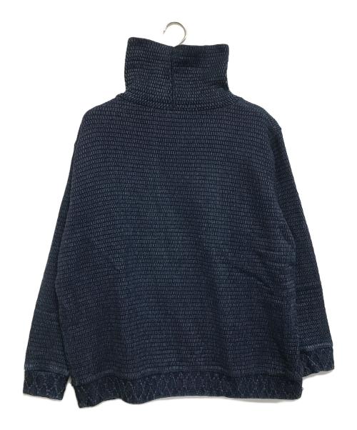 Porter Classic（ポータークラシック）Porter Classic (ポータークラシック) KENDO KNIT ブルー サイズ:Mの古着・服飾アイテム
