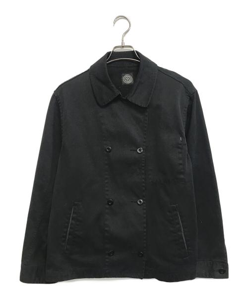 Porter Classic（ポータークラシック）Porter Classic (ポータークラシック) SOFT WEAPON DOUBLE JACKET ブラック サイズ:Mの古着・服飾アイテム