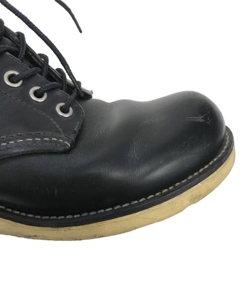 RED WING（レッドウィング）RED WING (レッドウィング) ワークブーツ ブラック サイズ:USA8/UK7/EUR41.0/CM26.0の古着・服飾アイテム