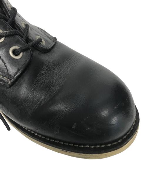 RED WING（レッドウィング）RED WING (レッドウィング) ワークブーツ ブラック サイズ:USA8/UK7/EUR41.0/CM26.0の古着・服飾アイテム