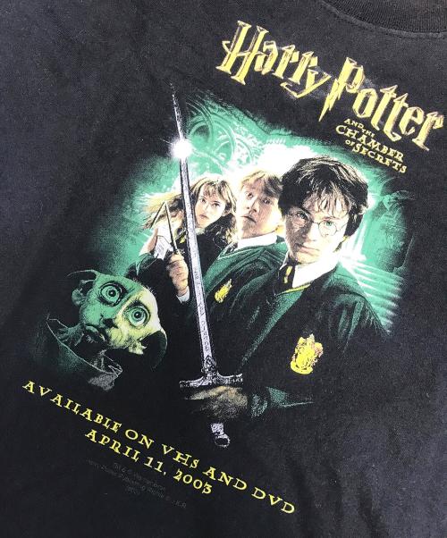 ムービーTシャツ（ムービーTシャツ）ムービーTシャツ (ムービーTシャツ) Harry Potter(ハリーポッター) ムービーシャツ ブラック サイズ:XLの古着・服飾アイテム