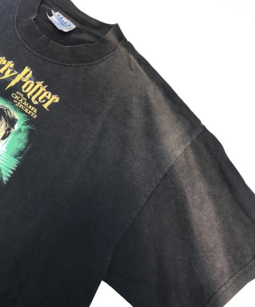 ムービーTシャツ（ムービーTシャツ）ムービーTシャツ (ムービーTシャツ) Harry Potter(ハリーポッター) ムービーシャツ ブラック サイズ:XLの古着・服飾アイテム