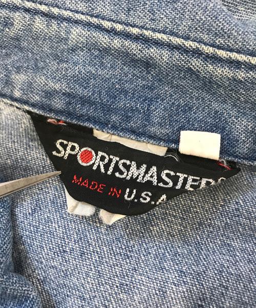 SPORTS MASTER（スポーツマスター）SPORTS MASTER (スポーツマスター) デニムスイングトップ インディゴ サイズ:Mの古着・服飾アイテム
