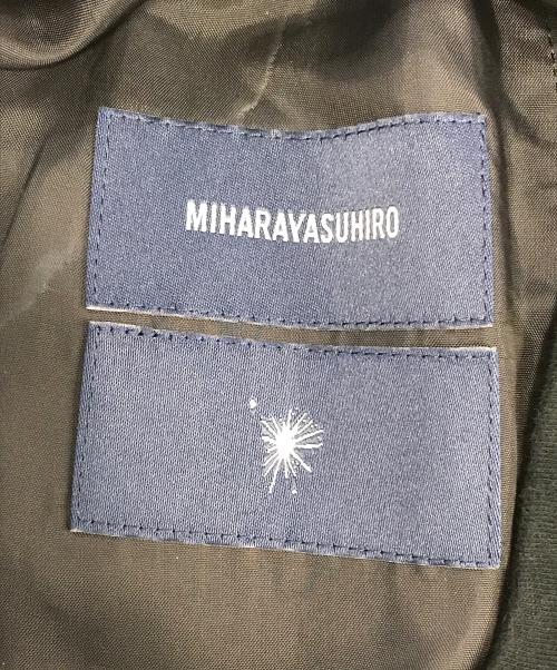 MIHARA YASUHIRO（ミハラヤスヒロ）MIHARA YASUHIRO (ミハラヤスヒロ) アルファベットデザインベスト ブラック サイズ:46の古着・服飾アイテム