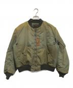 BUZZ RICKSON'Sバズリクソンズ）の古着「MA-1ジャケット」｜オリーブ