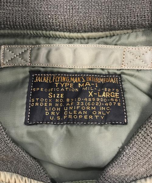 BUZZ RICKSON'S（バズリクソンズ）BUZZ RICKSON'S (バズリクソンズ) MA-1ジャケット オリーブ サイズ:X‐LARGEの古着・服飾アイテム