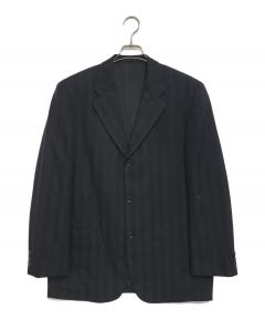 90S　COMME des GARCONS　濃紺　ダブルブレストスーツ 中古・古着通販】COMME des GARCONS HOMME (コムデギャルソン オム