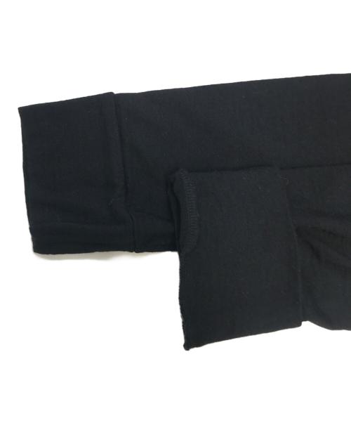 tricot COMME des GARCONS（トリココムデギャルソン）tricot COMME des GARCONS (トリココムデギャルソン) 異素材切替丸襟シャツ ブラック サイズ:表記なしの古着・服飾アイテム