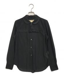 COMME des GARCONS COMME des GARCONS（コムデギャルソン コムデギャルソン）の古着「丸襟シャツ」｜ブラック