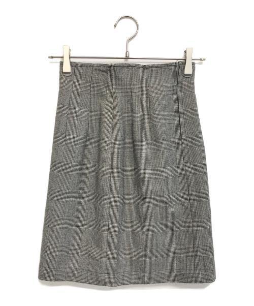 tricot COMME des GARCONS（トリココムデギャルソン）tricot COMME des GARCONS (トリココムデギャルソン) チェックスカート グレー サイズ:Sの古着・服飾アイテム
