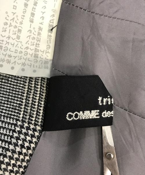 tricot COMME des GARCONS（トリココムデギャルソン）tricot COMME des GARCONS (トリココムデギャルソン) チェックスカート グレー サイズ:Sの古着・服飾アイテム