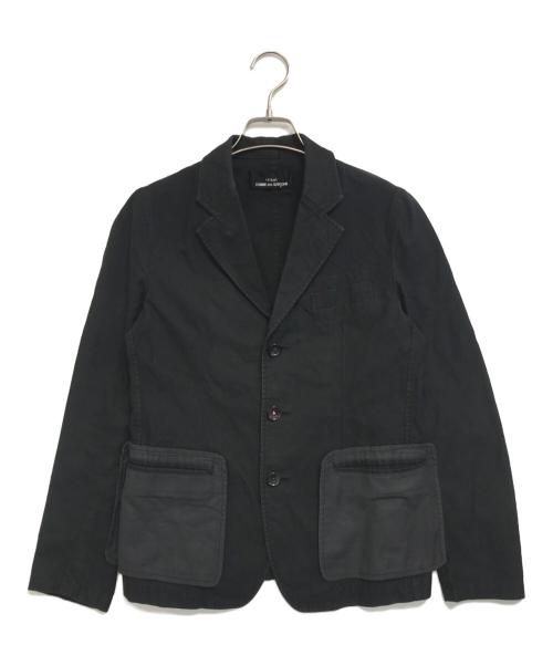 tricot COMME des GARCONS（トリココムデギャルソン）tricot COMME des GARCONS (トリココムデギャルソン) 3Bテーラードジャケット ブラック サイズ:Mの古着・服飾アイテム