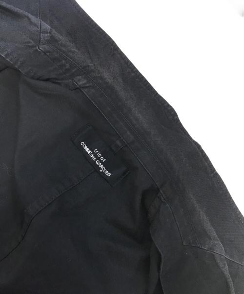tricot COMME des GARCONS（トリココムデギャルソン）tricot COMME des GARCONS (トリココムデギャルソン) 3Bテーラードジャケット ブラック サイズ:Mの古着・服飾アイテム