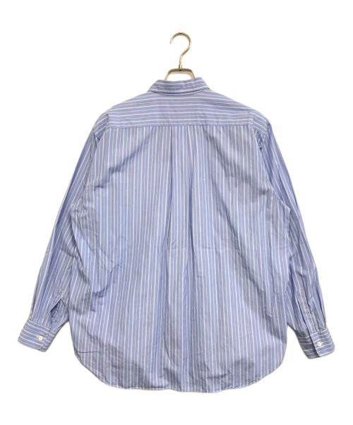 COMME des GARCONS SHIRT（コムデギャルソンシャツ）COMME des GARCONS SHIRT (コムデギャルソンシャツ) フラワーパッチワークシャツ ブルー サイズ:Sの古着・服飾アイテム