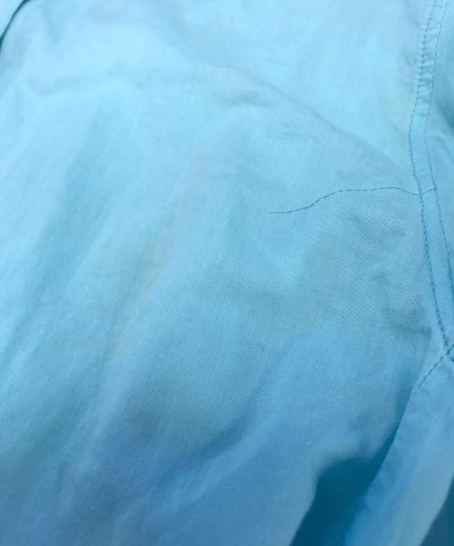ANN DEMEULEMEESTER（アンドゥムルメステール）ANN DEMEULEMEESTER (アンドゥムルメステール) 変形シャツ スカイブルー サイズ:38の古着・服飾アイテム