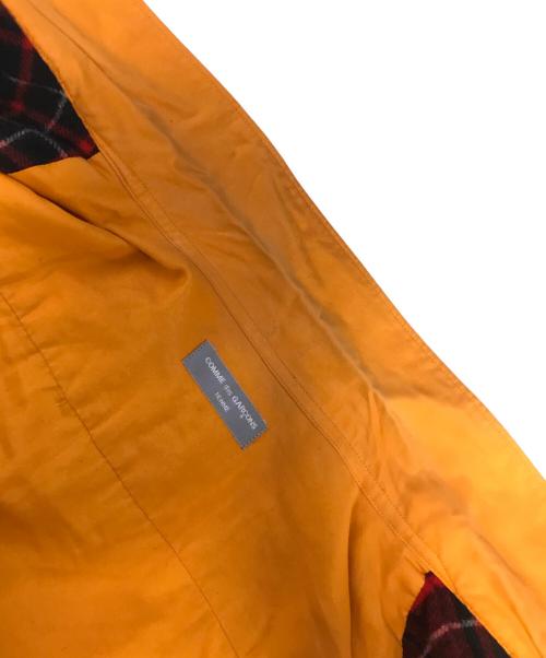 COMME des GARCONS（コムデギャルソン）COMME des GARCONS (コムデギャルソン) リバーシブルドッキングシャツ オレンジ×レッド サイズ:表記なしの古着・服飾アイテム