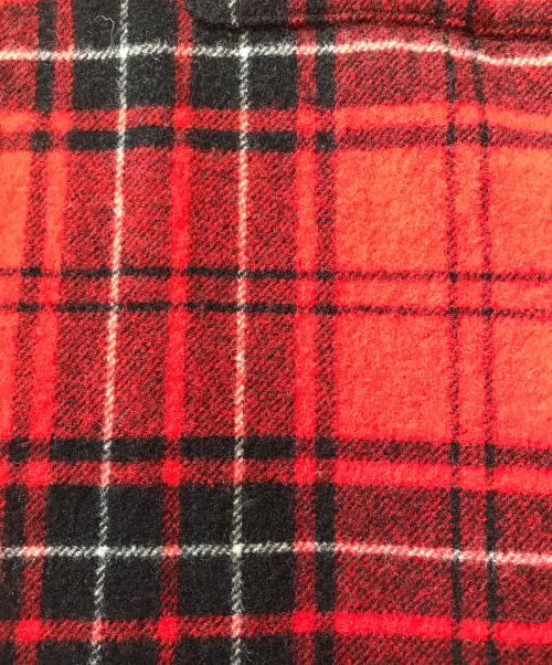 COMME des GARCONS（コムデギャルソン）COMME des GARCONS (コムデギャルソン) リバーシブルドッキングシャツ オレンジ×レッド サイズ:表記なしの古着・服飾アイテム